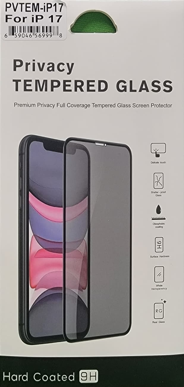 Privacy Tempered Glass iPhone 17
