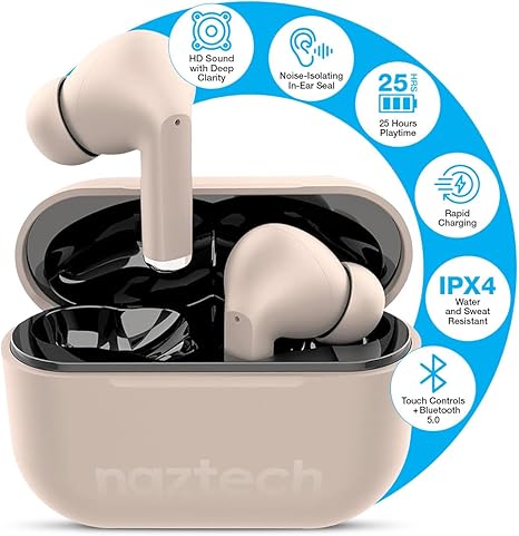 Naztech Xpods Pro Tws with Wireless Charging Case