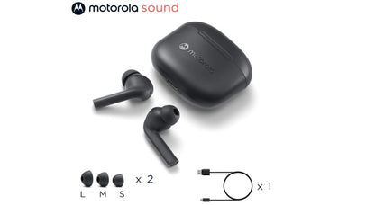 Motorola Moto Buds 065 - True Wireless, Ear Buds, Noise Isolation and 17 Hours Playtime