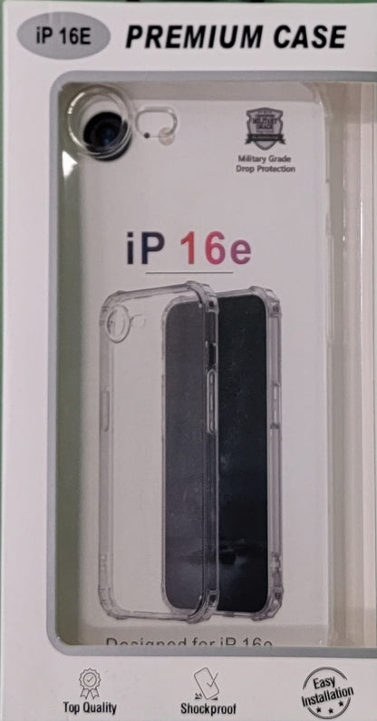 Clear Phone Case for iPhone 16e